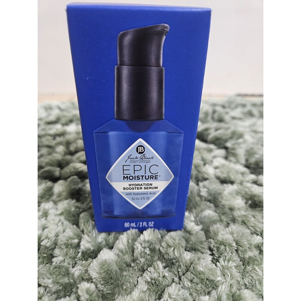 Jack Black Epic Moisture Hydrating Hyaluronic Acid Serum Fragrance Free 2 fl oz